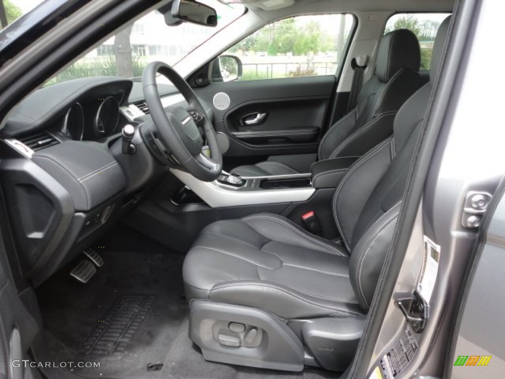 Dynamic Ebony/Cirrus Interior 2012 Land Rover Range Rover Evoque Dynamic Photo #68277083