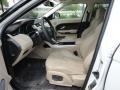 Almond/Espresso 2012 Land Rover Range Rover Evoque Pure Interior Color