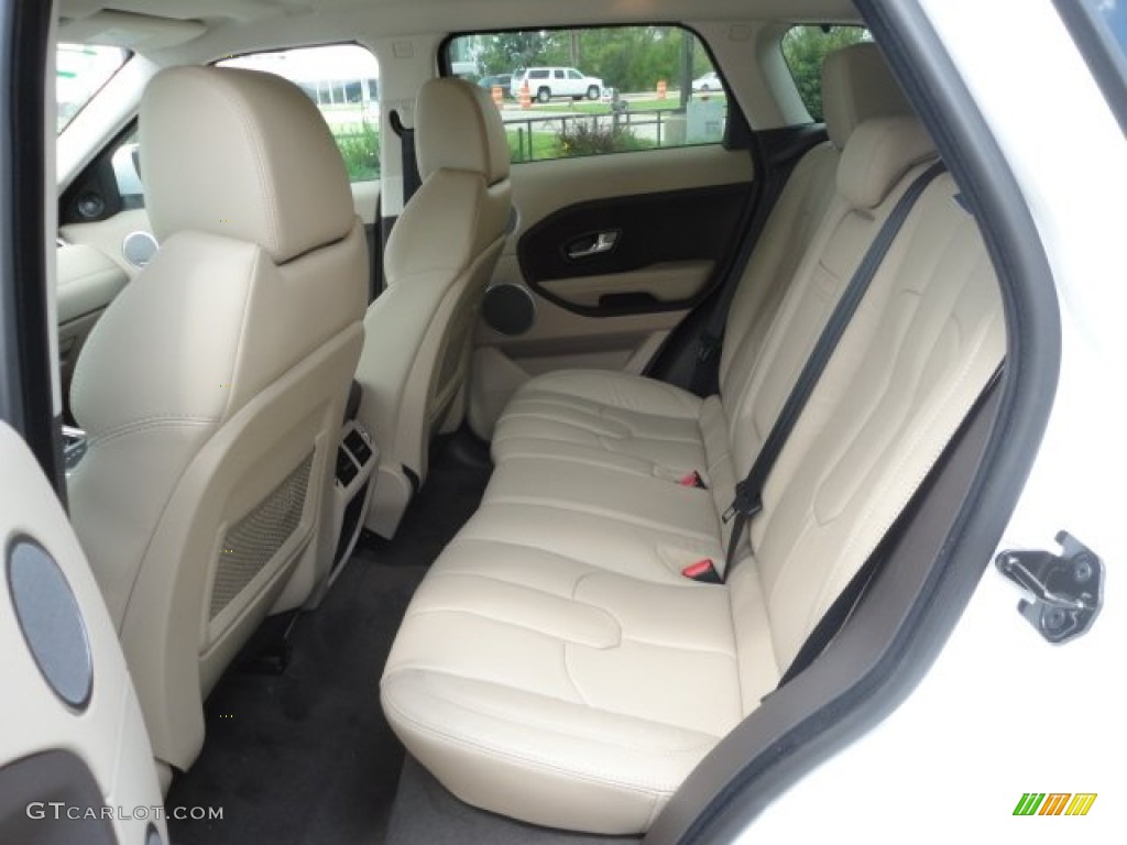 2012 Land Rover Range Rover Evoque Pure Rear Seat Photo #68277140