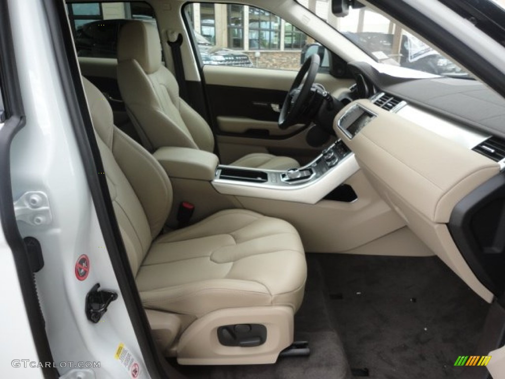 Almond/Espresso Interior 2012 Land Rover Range Rover Evoque Pure Photo #68277155