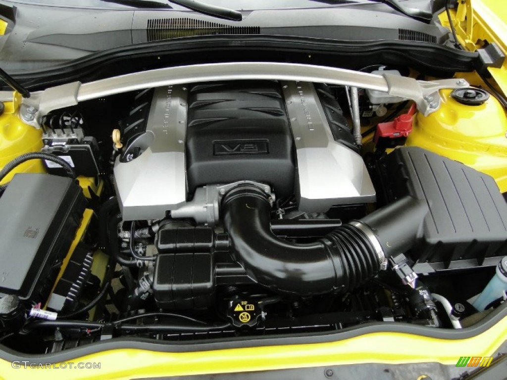 2011 Camaro SS/RS Convertible - Rally Yellow / Black photo #28