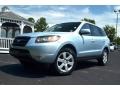 Silver Blue 2007 Hyundai Santa Fe Limited