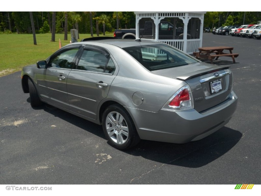 2008 Fusion SEL - Vapor Silver Metallic / Charcoal Black photo #7