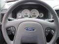 Medium/Dark Flint 2007 Ford Escape Hybrid Steering Wheel