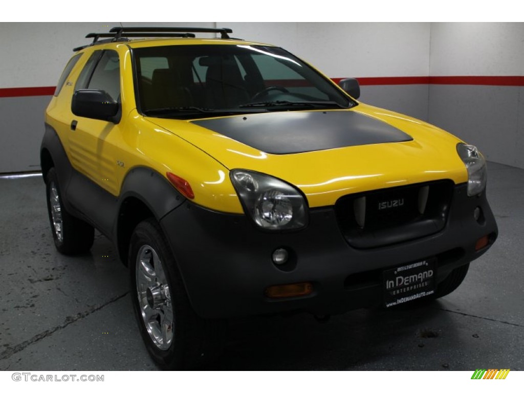 2000 VehiCROSS 4x4 - Proton Yellow / Black/Gray photo #2