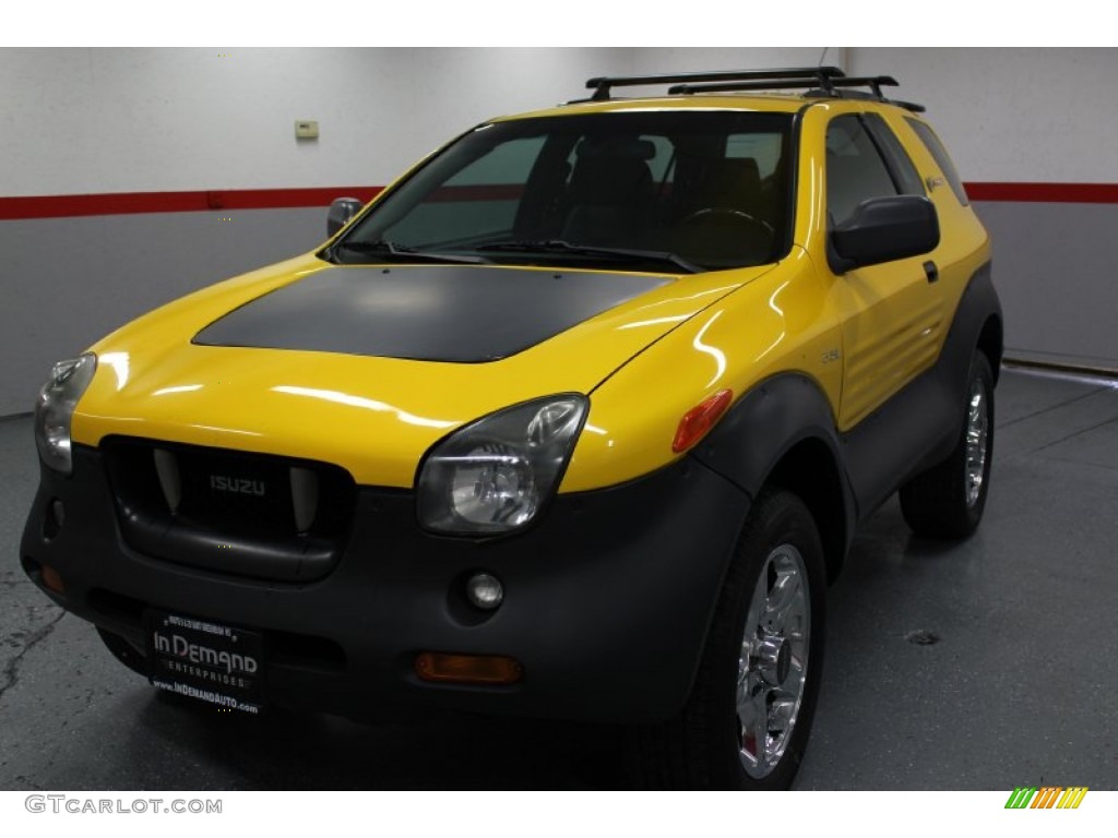 2000 VehiCROSS 4x4 - Proton Yellow / Black/Gray photo #4