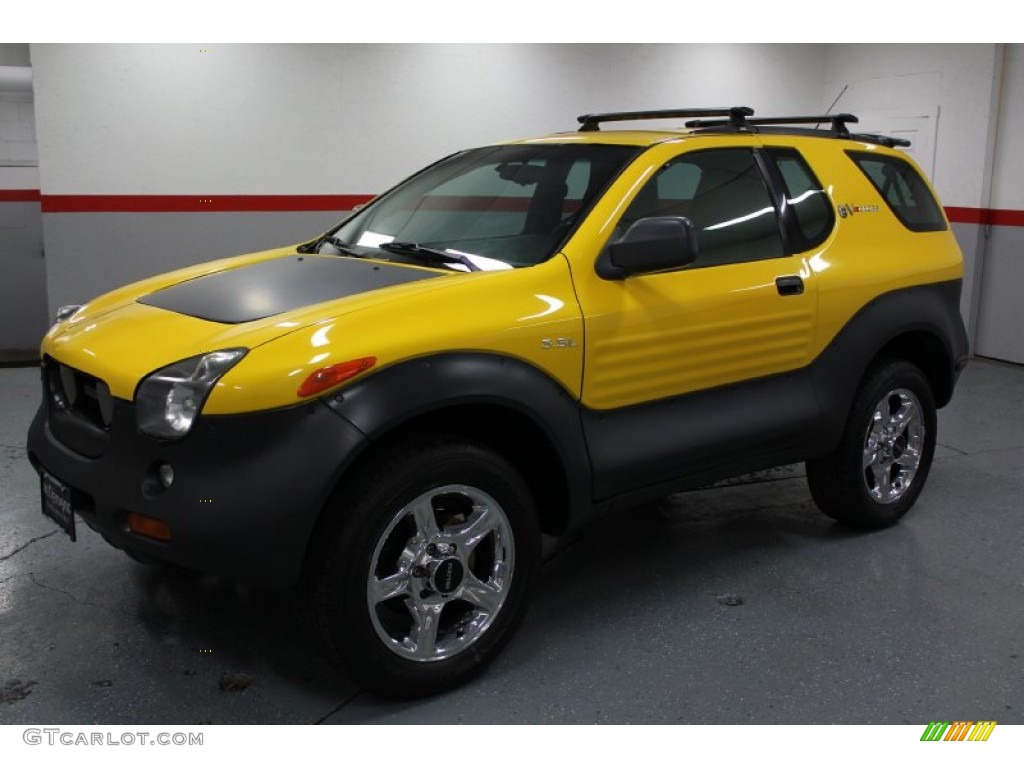 2000 VehiCROSS 4x4 - Proton Yellow / Black/Gray photo #5