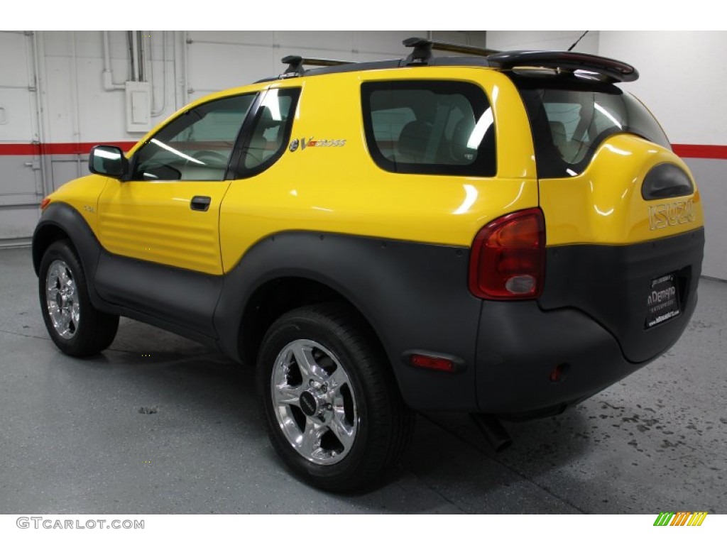 2000 VehiCROSS 4x4 - Proton Yellow / Black/Gray photo #7