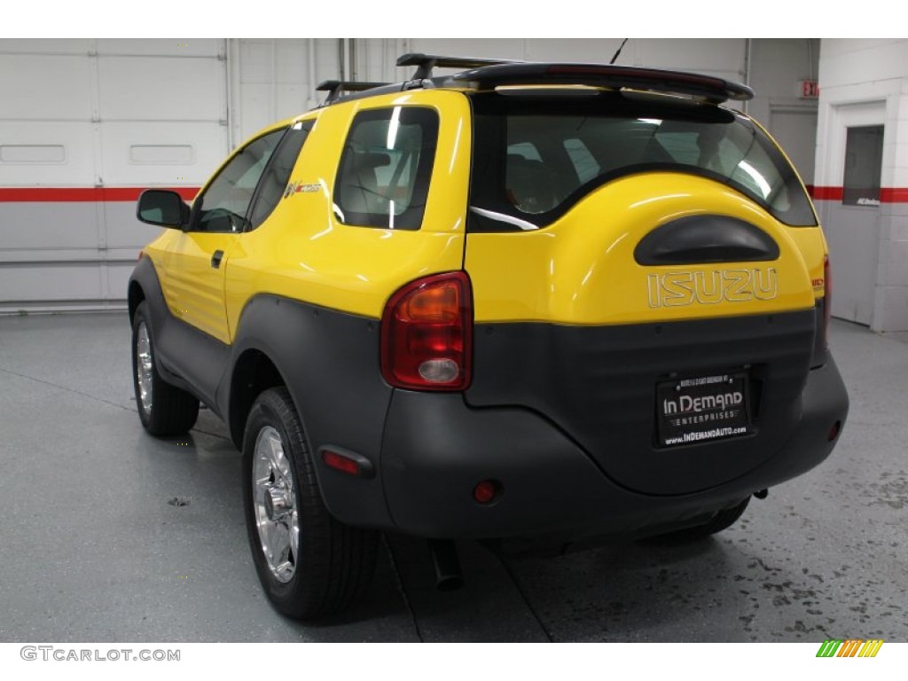 2000 VehiCROSS 4x4 - Proton Yellow / Black/Gray photo #8