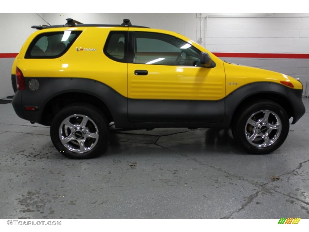 2000 VehiCROSS 4x4 - Proton Yellow / Black/Gray photo #12