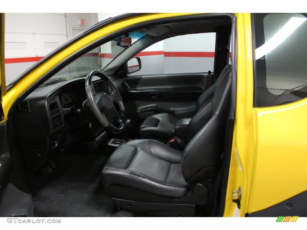 2000 VehiCROSS 4x4 - Proton Yellow / Black/Gray photo #13