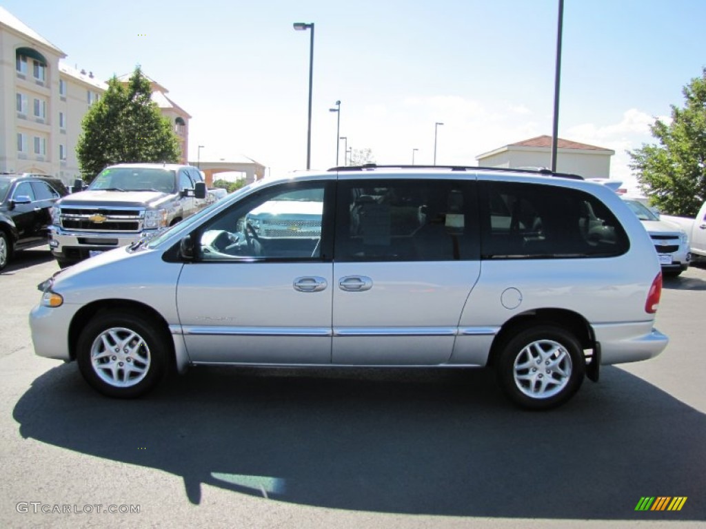 2000 Grand Caravan SE - Bright Silver Metallic / Mist Gray photo #4