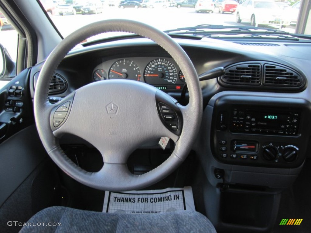 2000 Grand Caravan SE - Bright Silver Metallic / Mist Gray photo #9