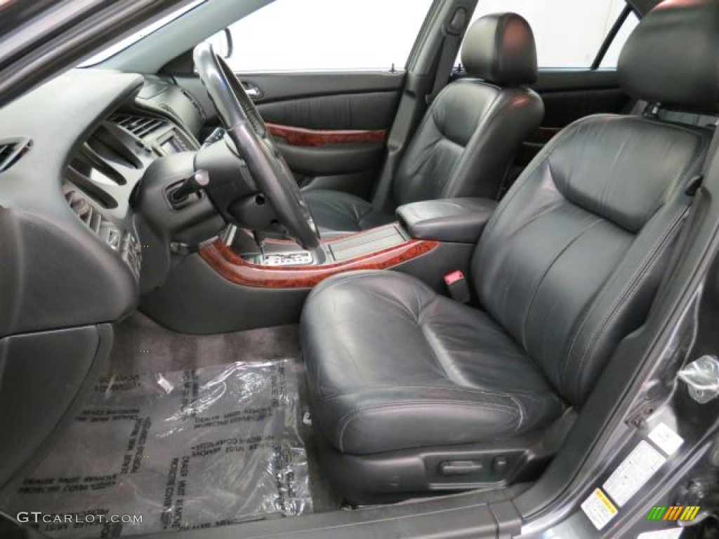 Ebony Interior 2003 Acura TL 3.2 Photo #68281082