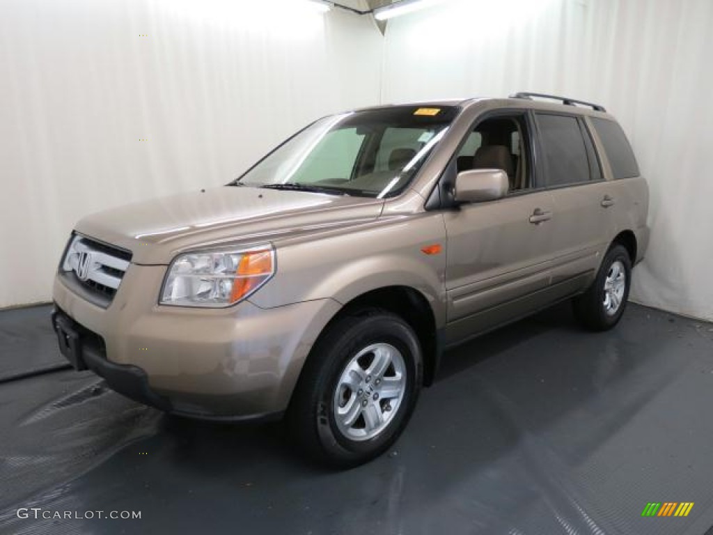 2008 Pilot Value Package - Mocha Metallic / Saddle photo #3