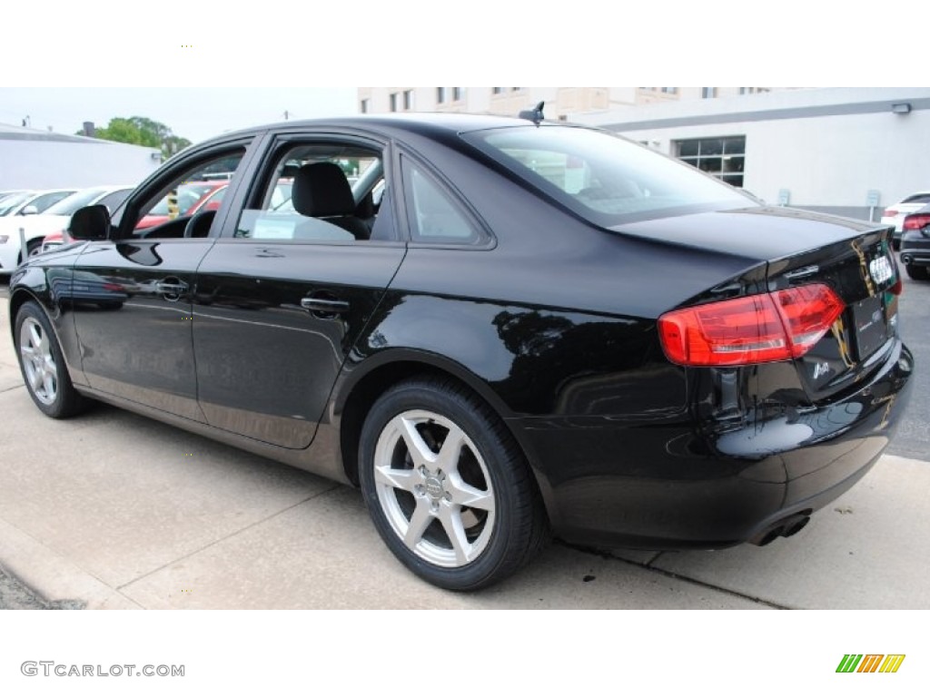 Brilliant Black 2009 Audi A4 2.0T Premium quattro Sedan Exterior Photo #68283674