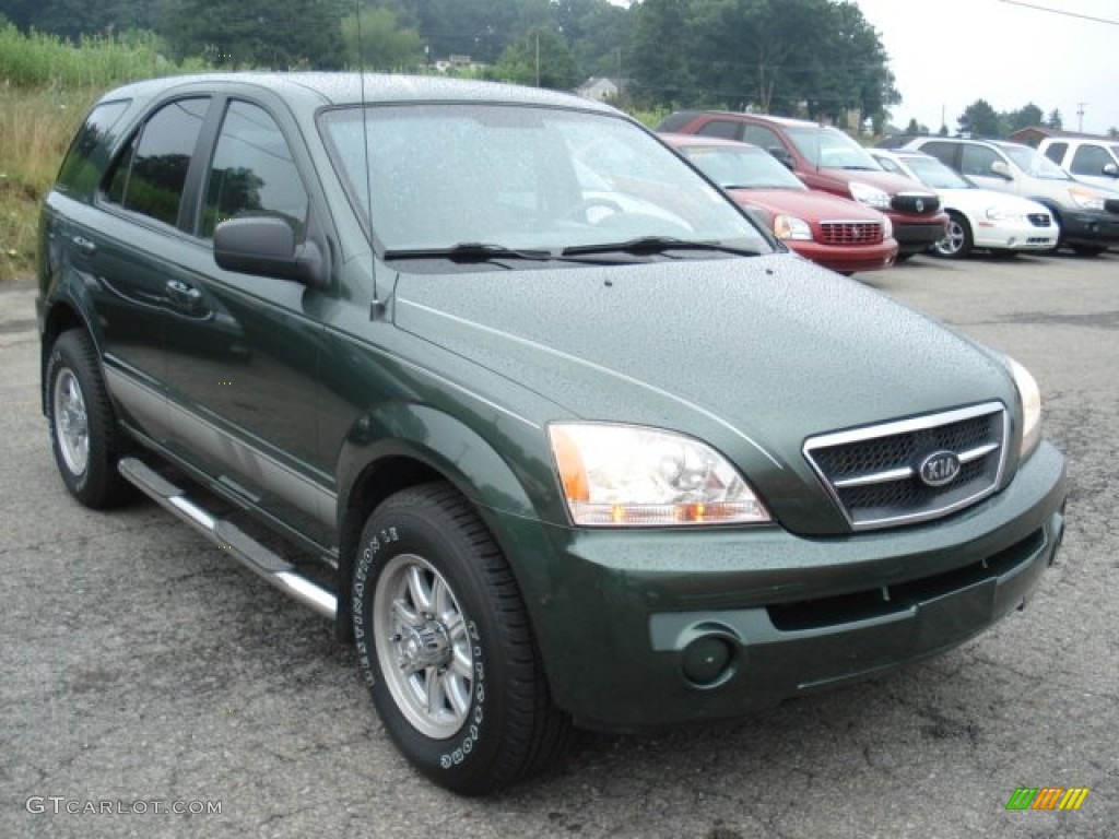 Ivy Green Metallic Kia Sorento