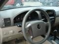 2003 Kia Sorento Beige Interior Steering Wheel Photo