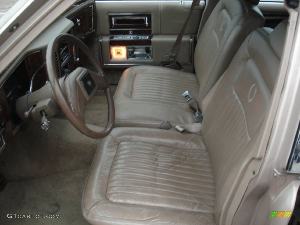 1991 Cadillac Brougham Standard Brougham Model Front Seat Photo #68283992