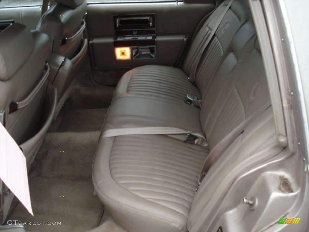 Tan Interior 1991 Cadillac Brougham Standard Brougham Model Photo #68284007