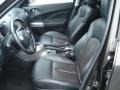 Black/Red w/Silver Trim Interior Photo for 2011 Nissan Juke #68284013