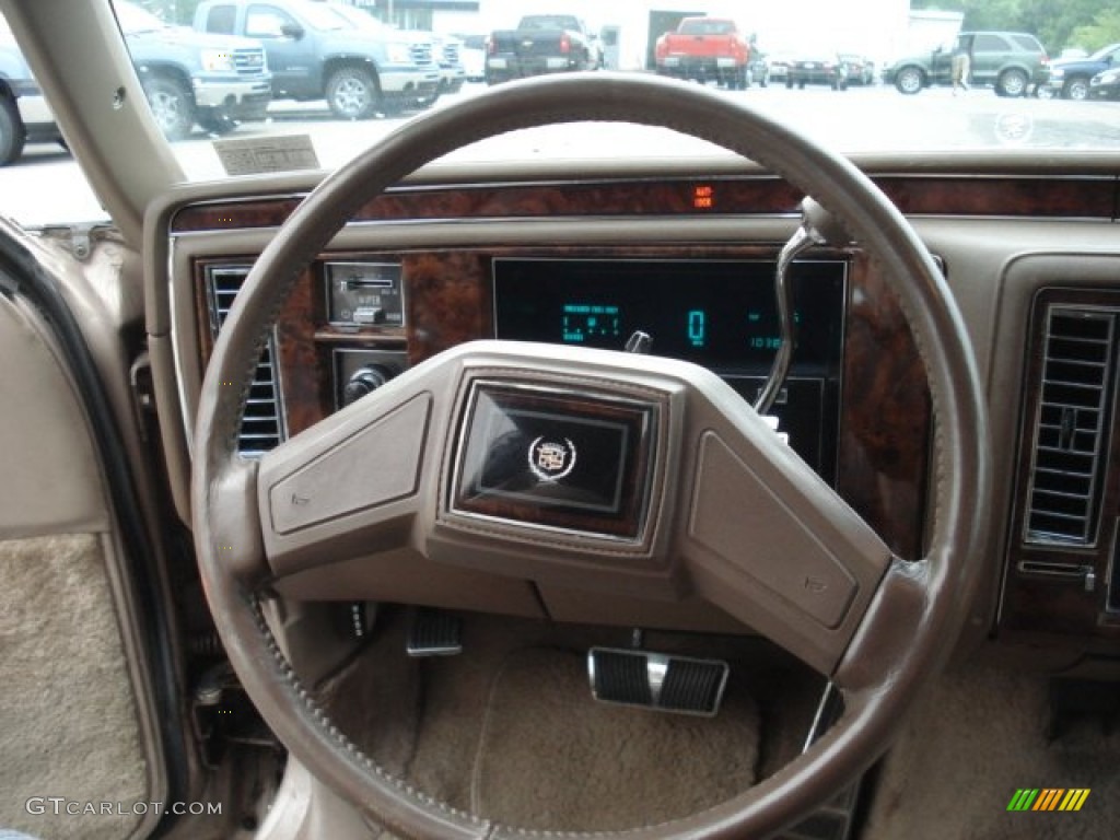 1991 Cadillac Brougham Standard Brougham Model Steering Wheel Photos