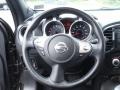 Black/Red w/Silver Trim Steering Wheel Photo for 2011 Nissan Juke #68284117