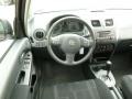Black 2011 Suzuki SX4 Crossover Technology AWD Dashboard