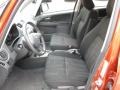 Black 2011 Suzuki SX4 Crossover Technology AWD Interior Color