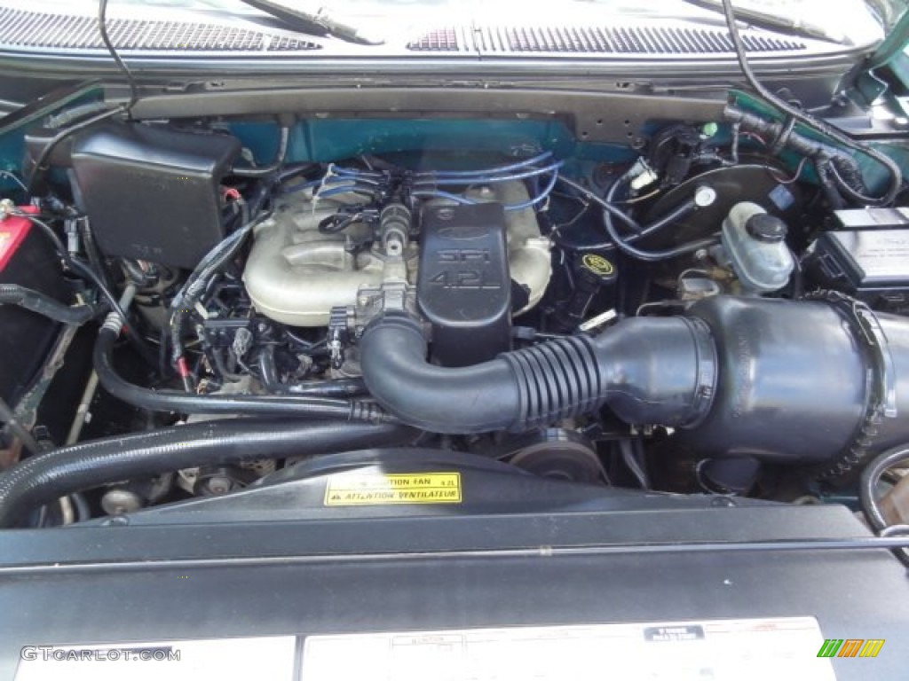 1997 Ford F150 XLT Extended Cab 4.2 Liter OHV 12 Valve V6 Engine Photo #68284943