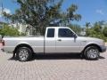 2001 Silver Frost Metallic Ford Ranger XLT SuperCab  photo #8