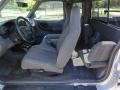 Dark Graphite 2001 Ford Ranger XLT SuperCab Interior Color