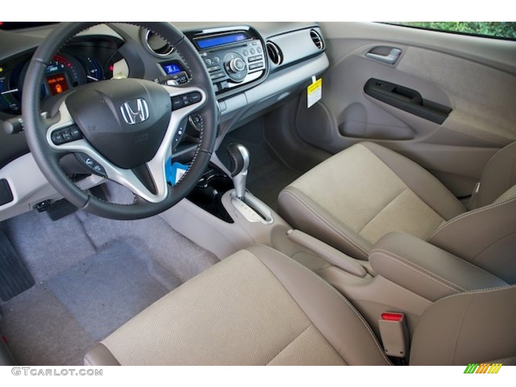 Gray Interior 2012 Honda Insight EX Hybrid Photo #68285957