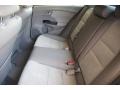 2012 Honda Insight Gray Interior Rear Seat Photo
