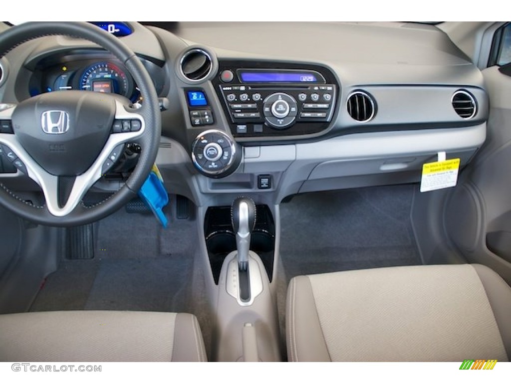 2012 Honda Insight EX Hybrid Gray Dashboard Photo #68285978