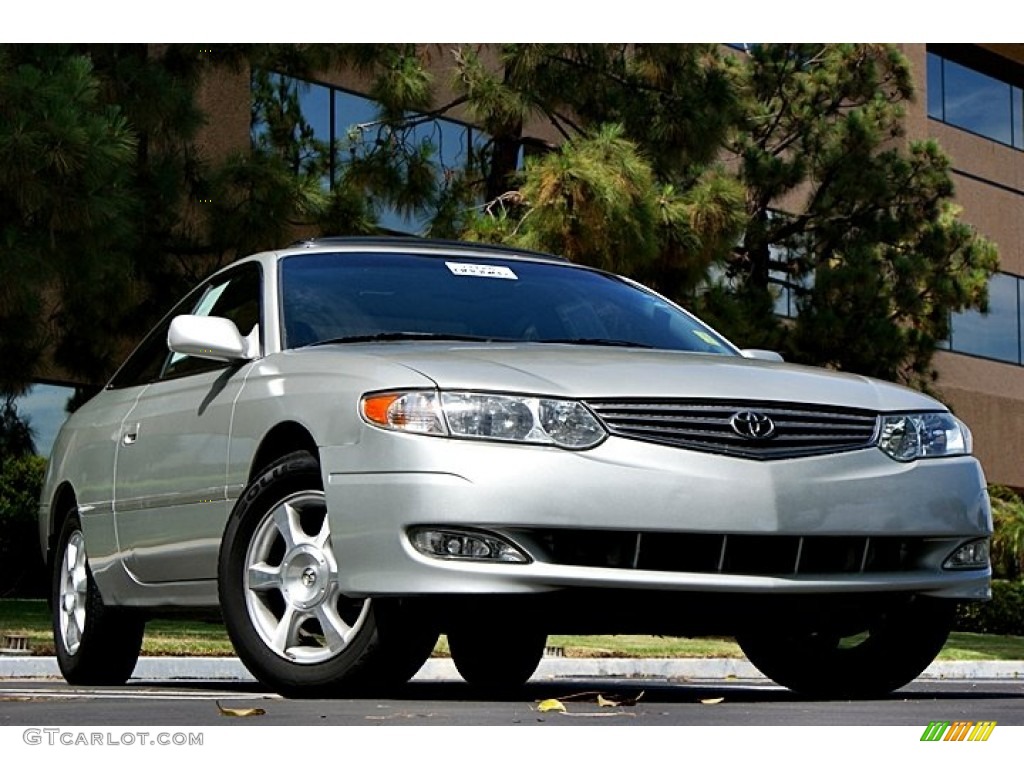 2002 Solara SLE V6 Coupe - Lunar Mist Metallic / Charcoal photo #1