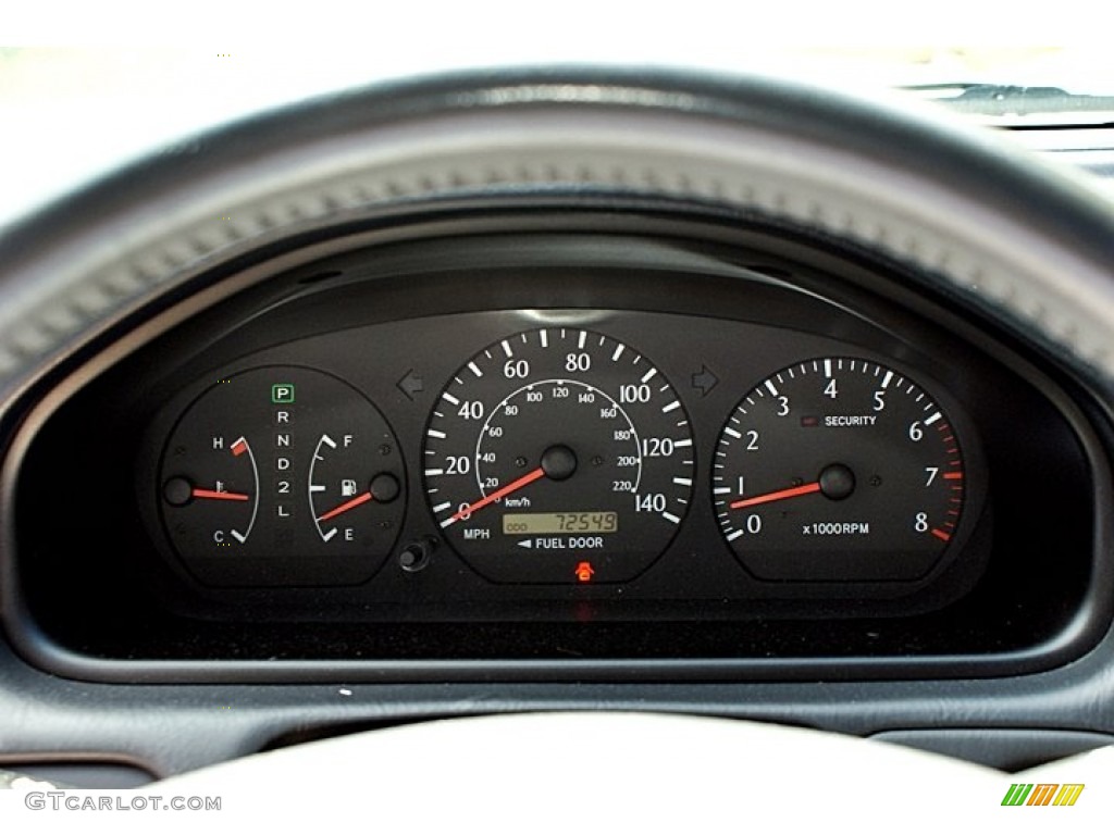 2002 Toyota Solara SLE V6 Coupe Gauges Photo #68286167