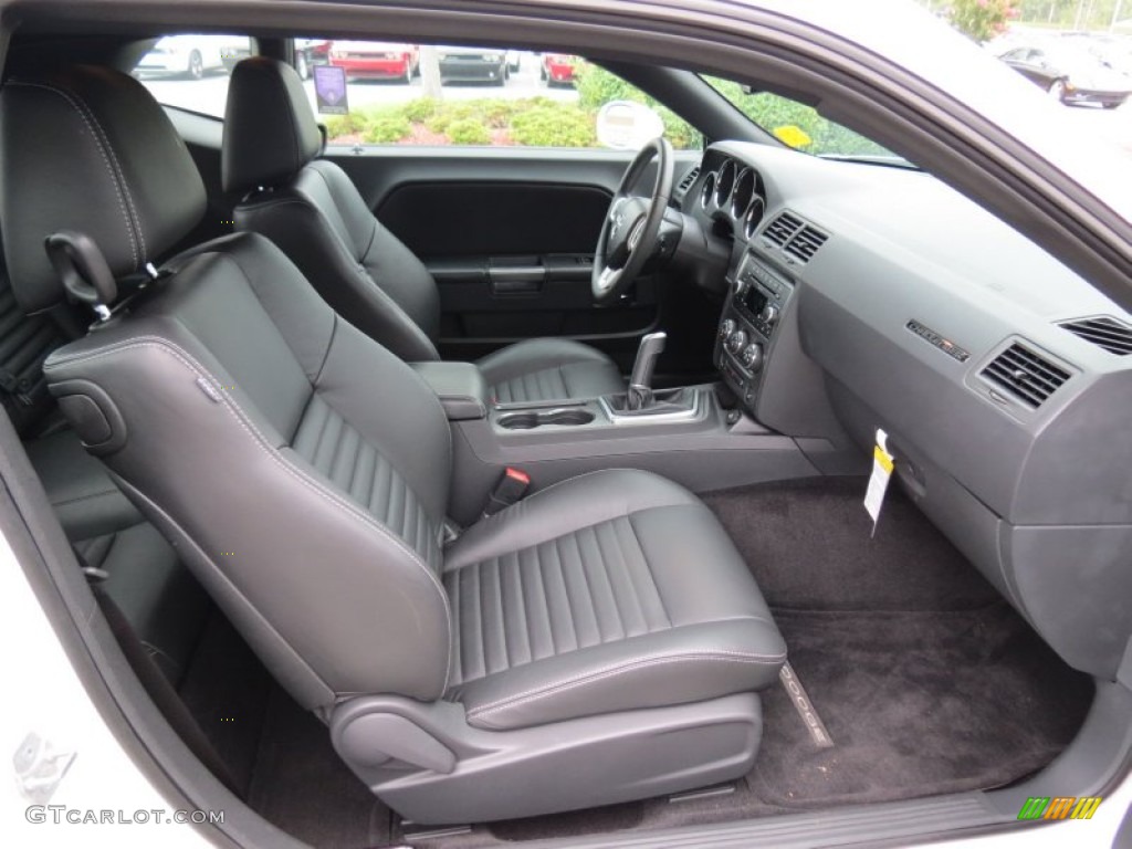 2011 Challenger R/T Plus - Bright White / Dark Slate Gray photo #19