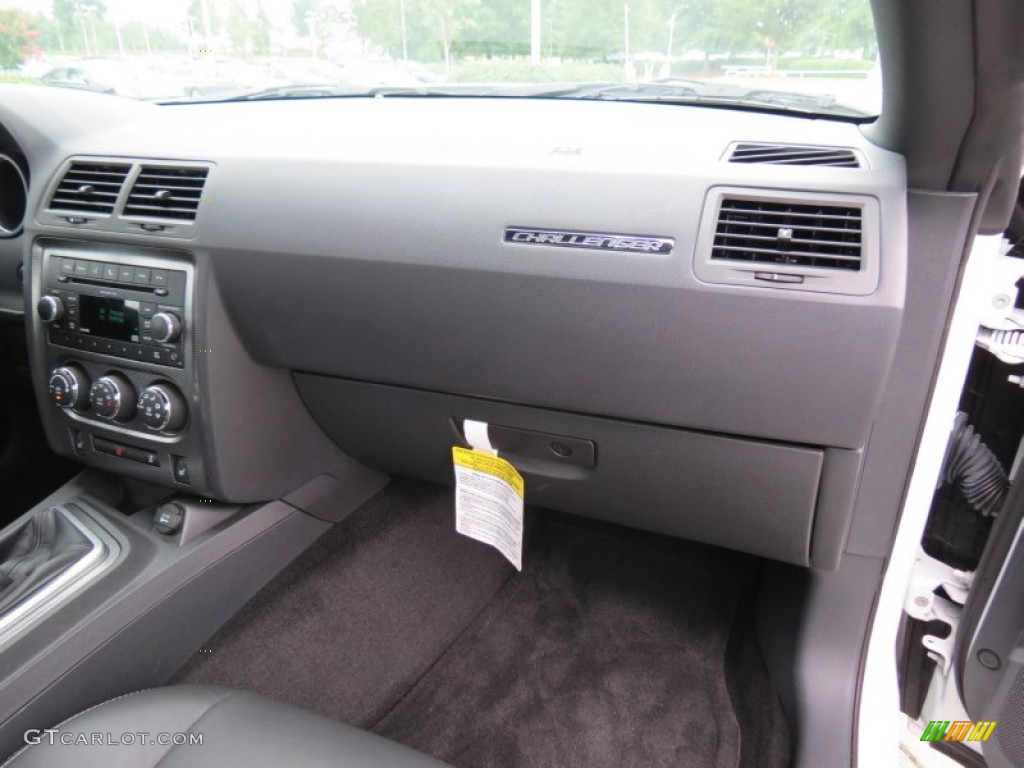 2011 Challenger R/T Plus - Bright White / Dark Slate Gray photo #22