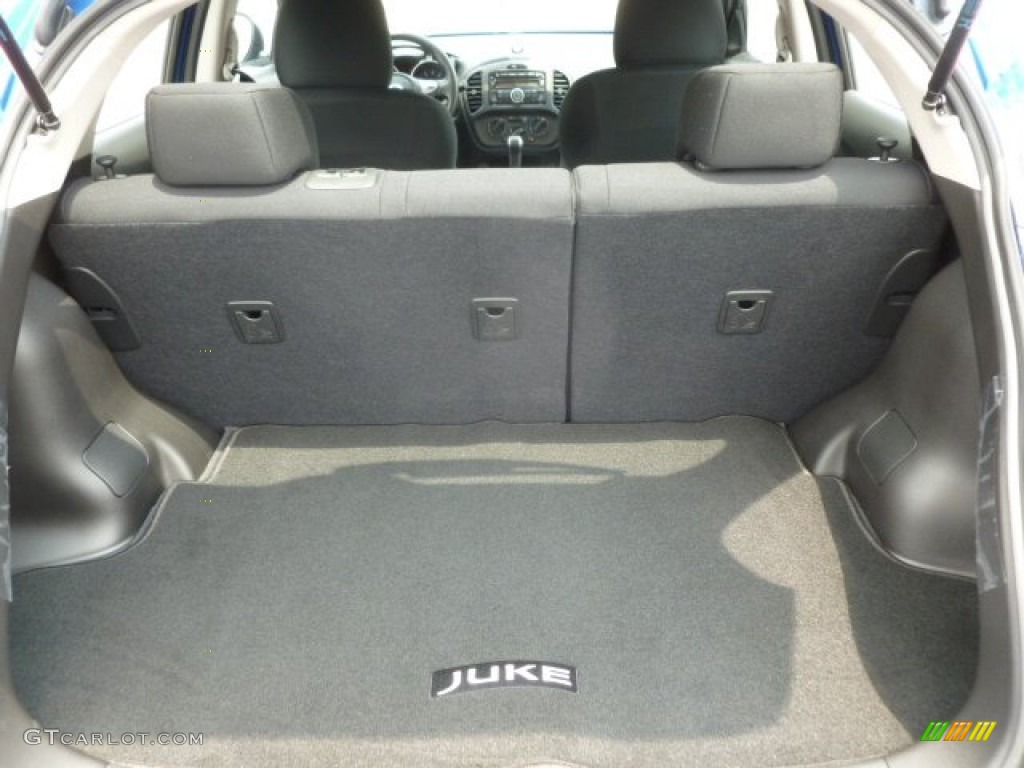 2012 Juke S AWD - Electric Blue / Black/Silver Trim photo #13