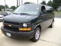 Dark Green Metallic 2012 Chevrolet Express LS 1500 Passenger Van