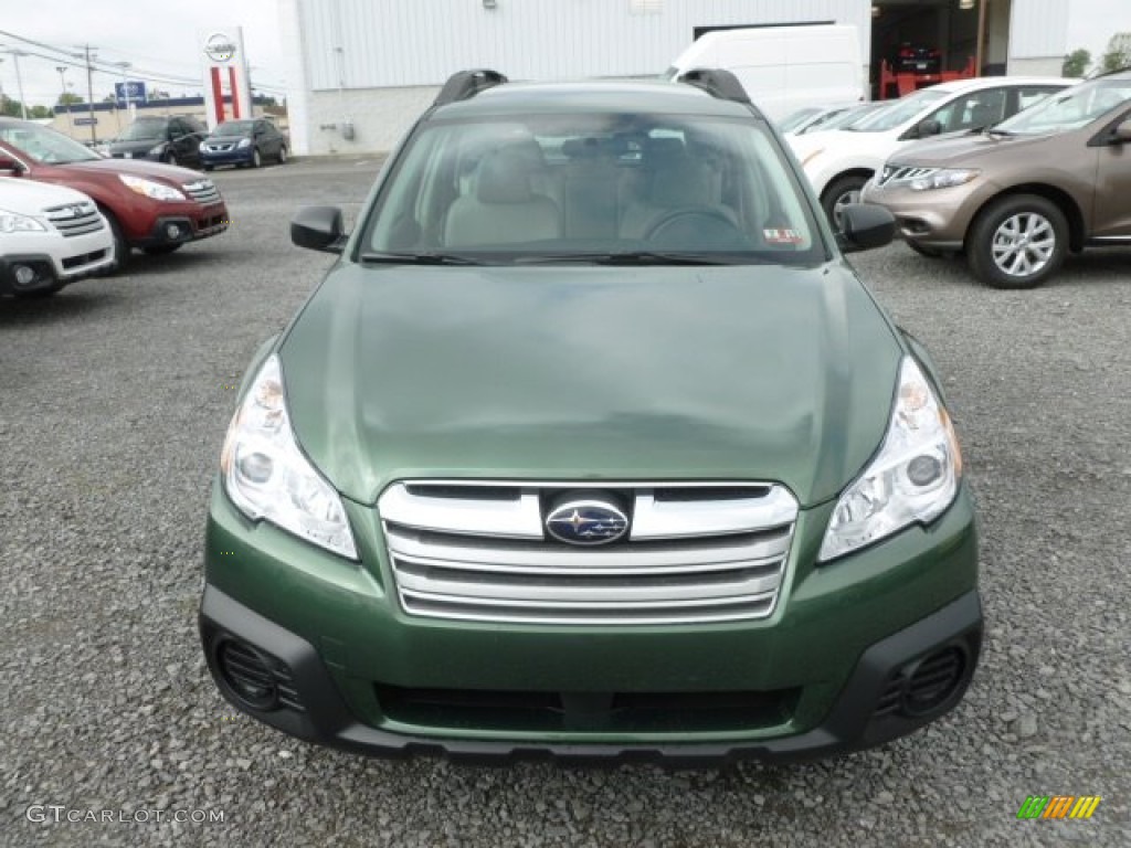 2013 Outback 2.5i - Cypress Green Pearl / Ivory photo #2