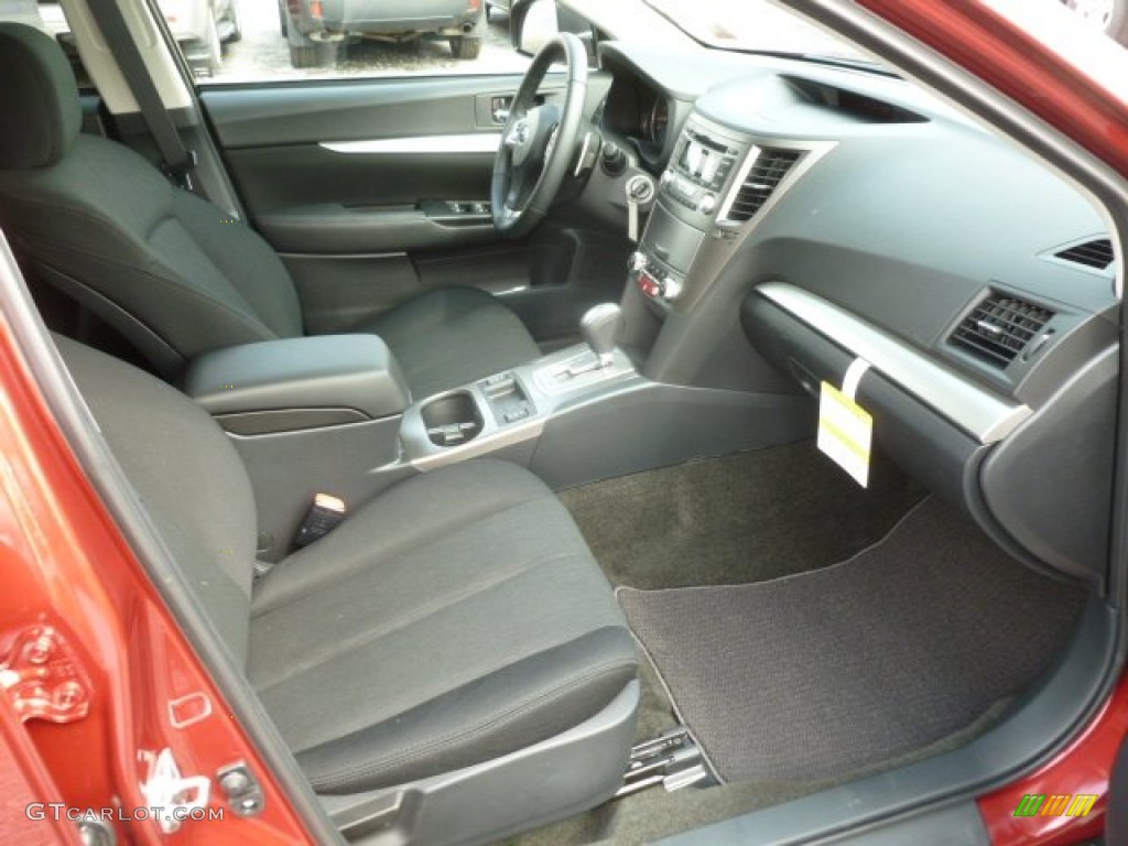 Black Interior 2013 Subaru Outback 2.5i Premium Photo #68288207