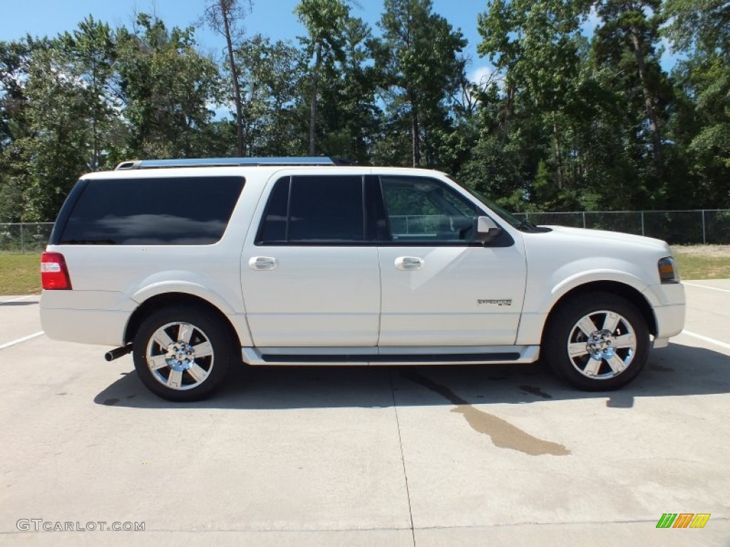 White Sand Tri Coat Metallic 2007 Ford Expedition EL Limited Exterior Photo #68288396