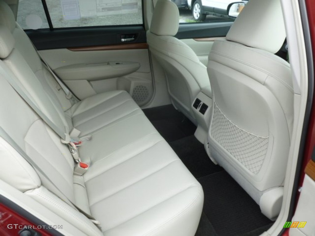 2013 Outback 2.5i Limited - Venetian Red Pearl / Warm Ivory Leather photo #12