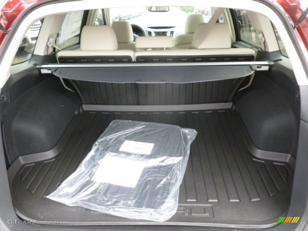 2013 Outback 2.5i Limited - Venetian Red Pearl / Warm Ivory Leather photo #13