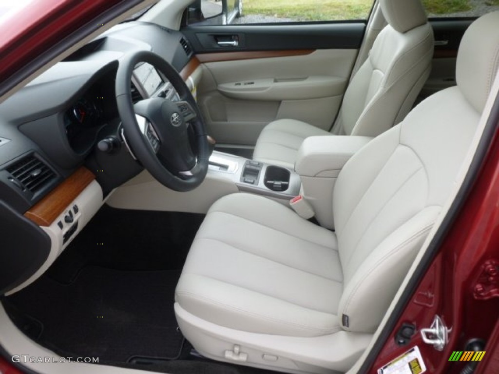 2013 Outback 2.5i Limited - Venetian Red Pearl / Warm Ivory Leather photo #16