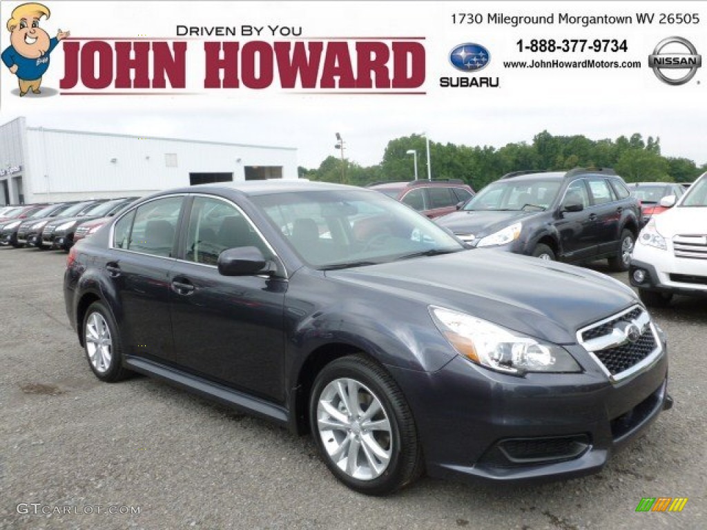 2013 Legacy 2.5i Premium - Graphite Gray Metallic / Black photo #1