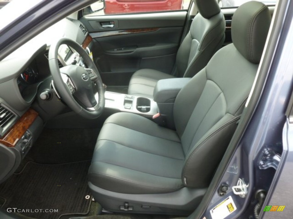 Off Black Leather Interior 2013 Subaru Legacy 2.5i Limited Photo #68289647