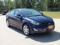 2013 Indigo Night Hyundai Elantra Limited  photo #1